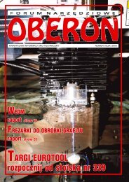 numer 03 (24) 2005 - Forum NarzÄdziowe Oberon