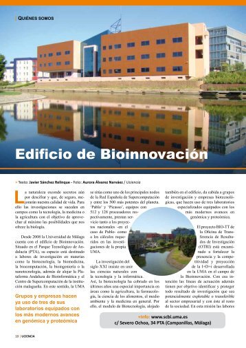 Edificio de Bioinnovación