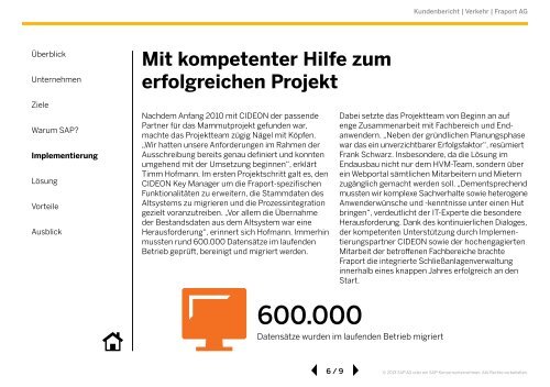 Integrierte SchlieÃanlagenverwaltung â ein SchlÃ¼ssel ... - SAP.com