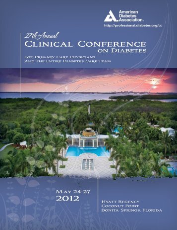 Clinical Conference - American Diabetes Association