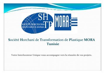 QualitÃ© SHTP-MORA TUNISIE - Sous-traitance CompÃ©titive