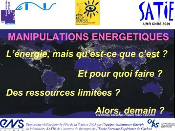 l'Ã©lectricitÃ© - ENS de Cachan - Antenne de Bretagne