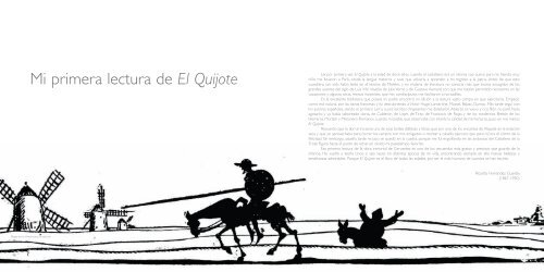 El Quijote entre nosotros - Sinabi