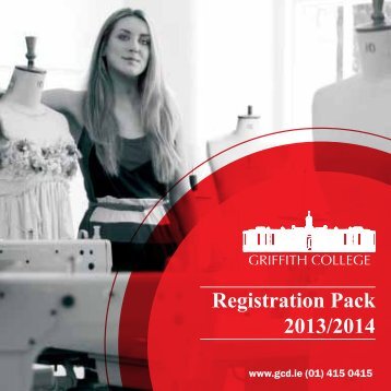 Registration Pack 2013/2014 - Griffith College Dublin