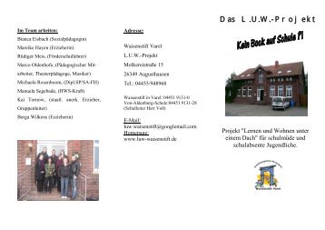 Das L.U.W.-Projekt - Aldenburg-Schule