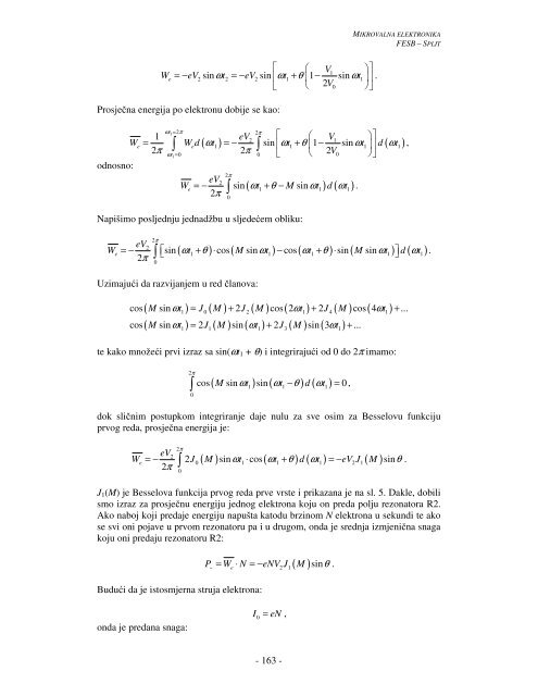 Mikrovalna elektronika - FESB