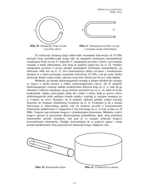 Mikrovalna elektronika - FESB