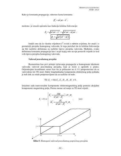 Mikrovalna elektronika - FESB