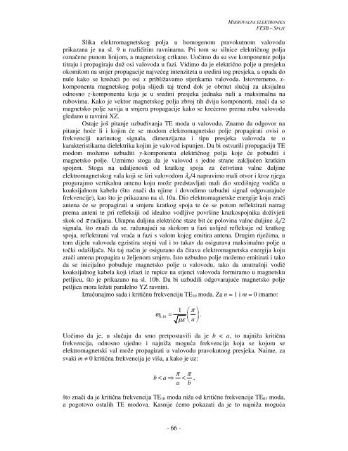 Mikrovalna elektronika - FESB