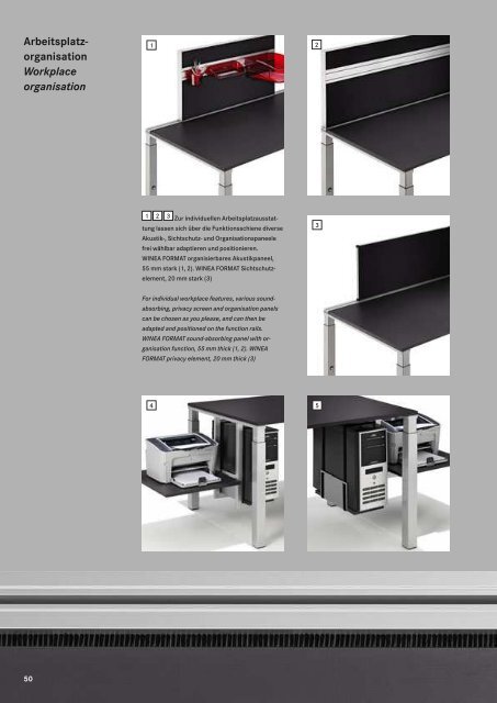 WINEA PRO Tischsystem - Heinze GmbH