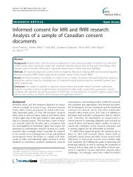 Informed consent for MRI and fMRI research ... - BioMed Central
