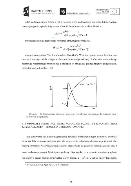 Optyczna spektroskopia nanostruktur - Kierunki zamawiane ...