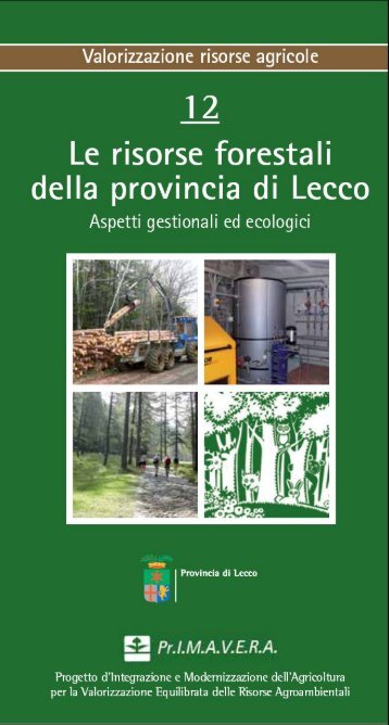 Consulta o scarica il volume - Provincia di Lecco