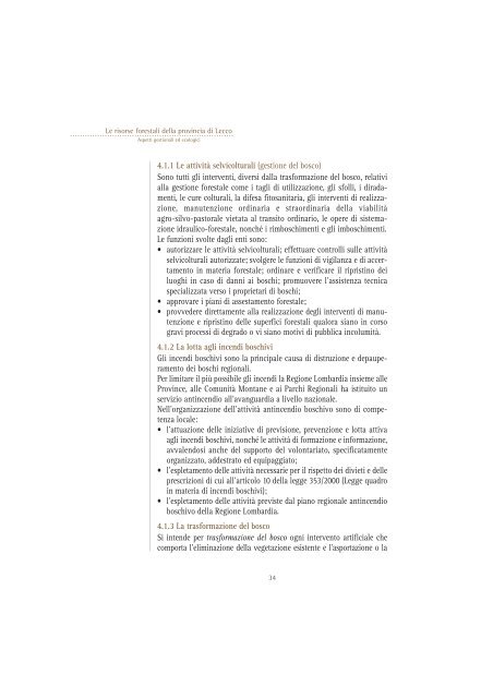 Consulta o scarica il volume - Provincia di Lecco