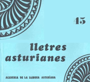 lletres - Academia de la Llingua Asturiana