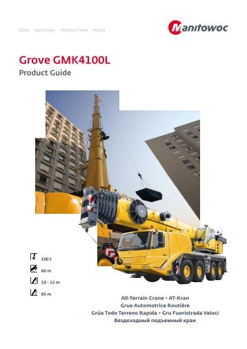 Grove GMK4100L - Trt