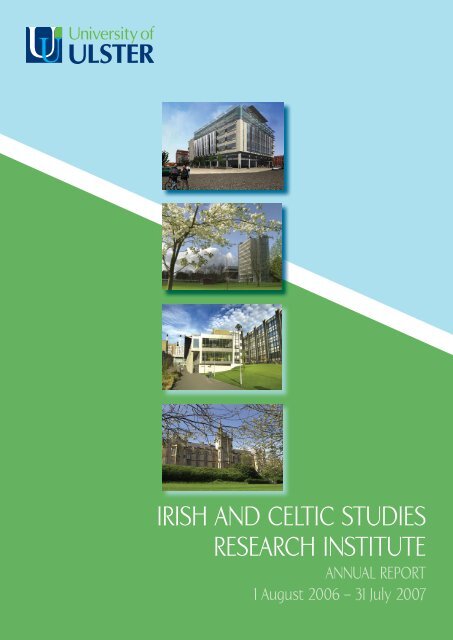 irish and celtic studies research institute - University of Ulster