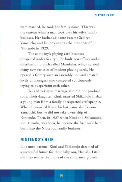 Nintendo: The Company and its Founders - Sharyland ISD