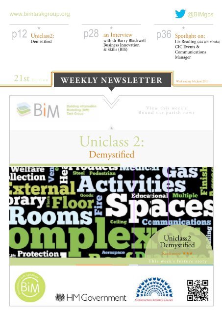 BIM Task Group Newsletter 21st Edition