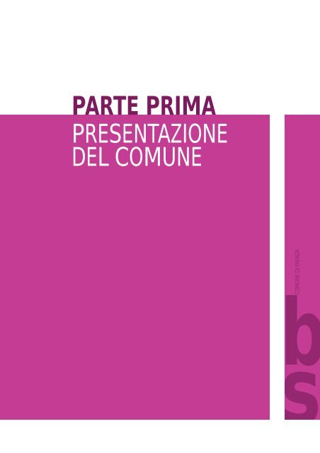 il Bilancio Sociale 2004 - Comune di Faenza