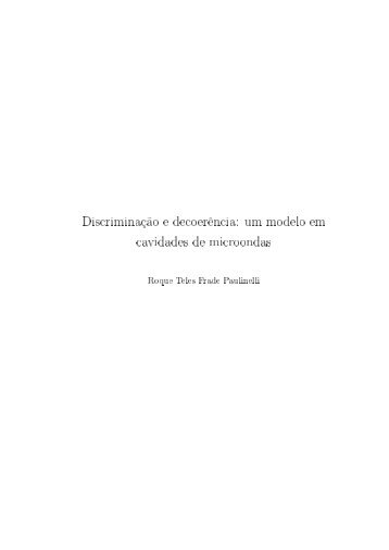 DissertaÃ§Ã£o completa em formato PDF - Departamento de FÃ­sica ...