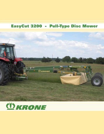 EasyCut 3200 - Pull-Type Disc Mower