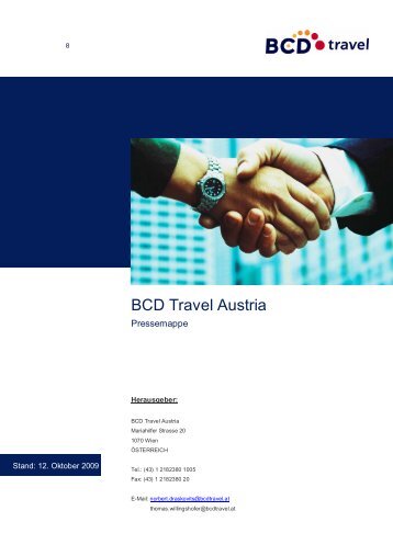 BCD Travel Austria norbert Draskovits steigt in Geschäftsführung ...