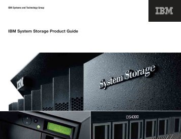 IBM System Storage Product Guide