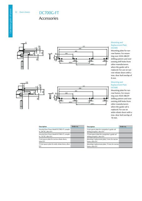 Download full catalogue of ASSA ABLOY door closers here