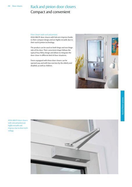 Download full catalogue of ASSA ABLOY door closers here