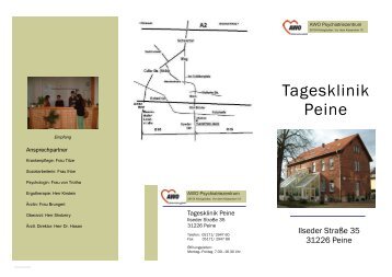 Flyer TK Peine - AWO Psychiatriezentrum