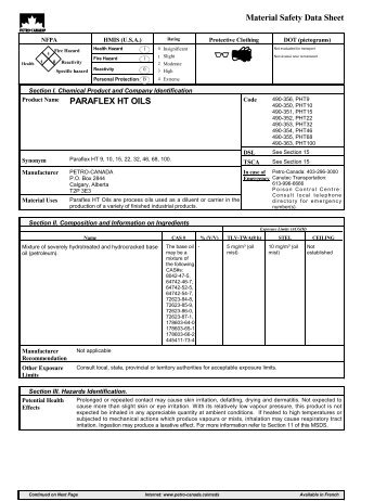 MSDS - Colonial Chemical Solutions