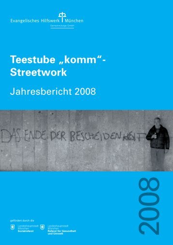 Teestube „komm“- Streetwork - Evangelisches Hilfswerk München