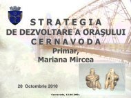 S T R A T E G I A - Primaria Cernavoda