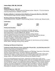 Andres Mejia's Curriculum Vitae - Wisconsin National Primate ...