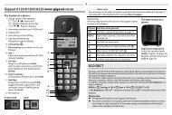 Gigaset A120-A120A-A220-A220A - PABX Phone Systems
