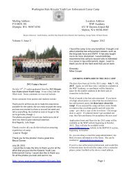 August 2012 - Washington State Patrol