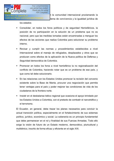 repÃºblica de ecuador - Repositorio Digital IAEN - Instituto de Altos ...