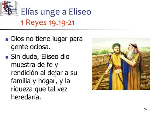 1 Reyes - Iglesia Biblica Bautista de Aguadilla, Puerto Rico