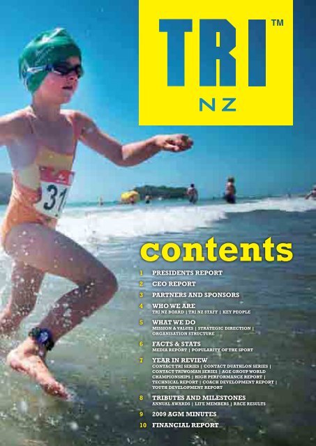 to view the 2010 Annual Report - Triathlon New Zealand