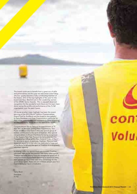 to view the 2010 Annual Report - Triathlon New Zealand