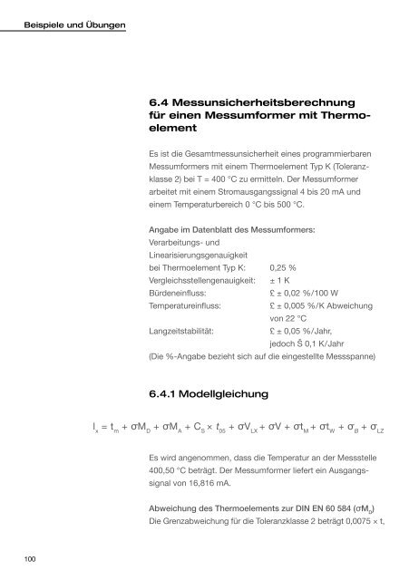 Messunsicherheitsfibel - Testo Industrial Services GmbH