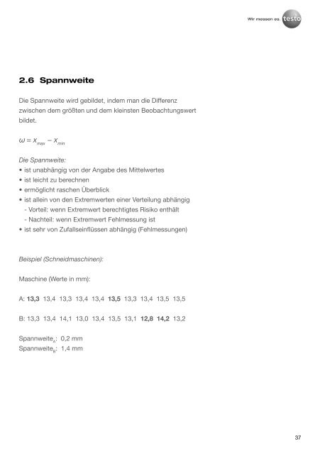 Messunsicherheitsfibel - Testo Industrial Services GmbH