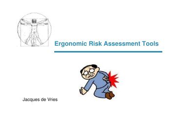 Ergonomic Risk Assessment Tools