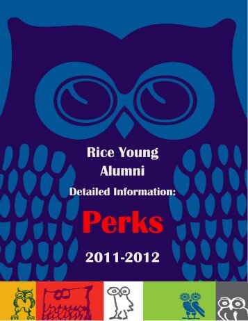 new online pdfs.perk.. - Association of Rice Alumni - Rice University
