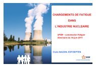 chargements de fatigue dans l'industrie nucleaire - SF2M