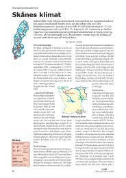 SkÃ¥nes klimat - SMHI