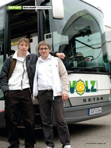 RepoRt Bus-Champ Youngstars! - Werd Busfahrer