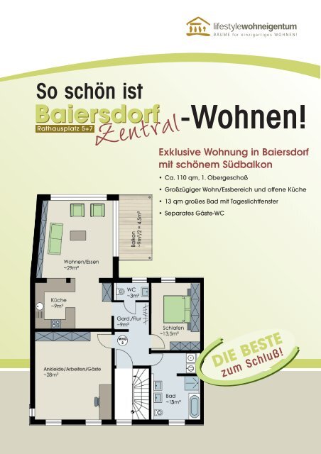 Flyer Wohnung 2 - Lifestyle Wohneigentum