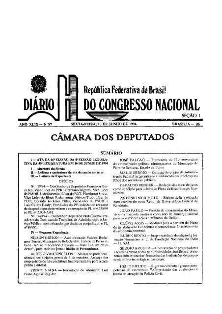 ImpressÃ£o de fax em pÃ¡gina inteira - CÃ¢mara dos Deputados